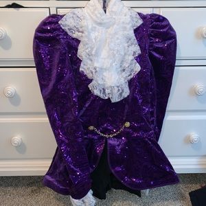 Weissman purple “Purple Rain” dance costume